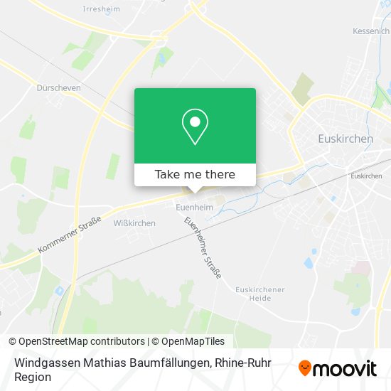 Windgassen Mathias Baumfällungen map