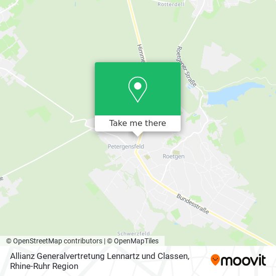 Allianz Generalvertretung Lennartz und Classen map