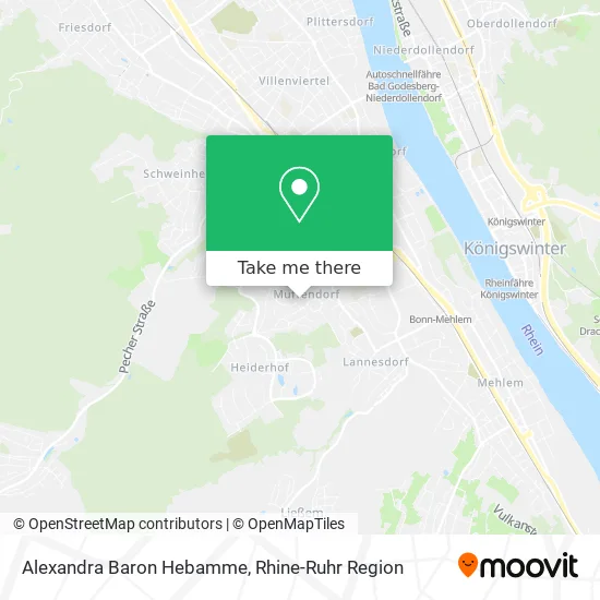 Карта Alexandra Baron Hebamme