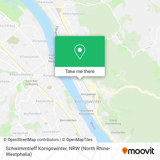 Карта Schwimmtreff Königswinter