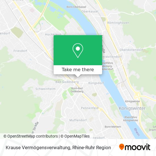 Krause Vermögensverwaltung map