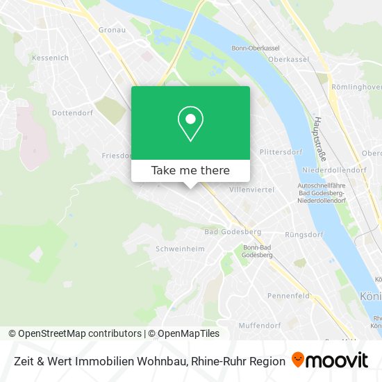 Карта Zeit & Wert Immobilien Wohnbau