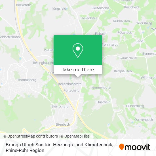 Brungs Ulrich Sanitär- Heizungs- und Klimatechnik map