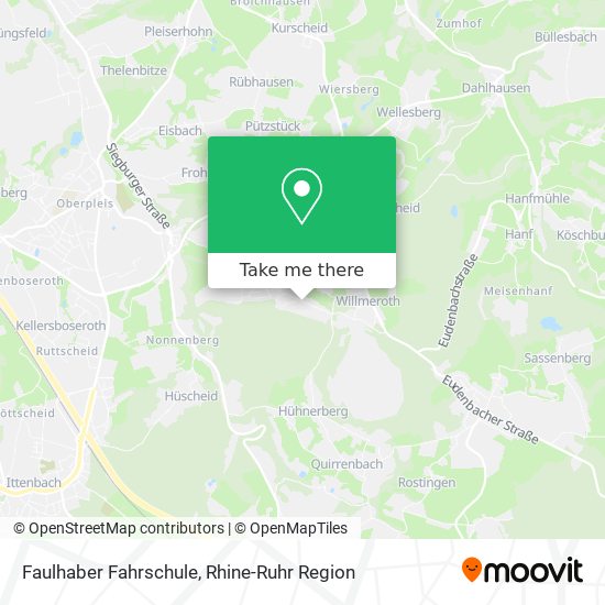 Faulhaber Fahrschule map