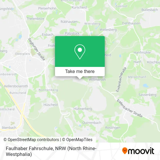 Faulhaber Fahrschule map