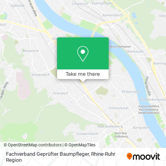 Fachverband Geprüfter Baumpfleger map