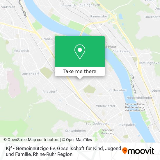 Kjf - Gemeinnützige Ev. Gesellschaft für Kind, Jugend und Familie map