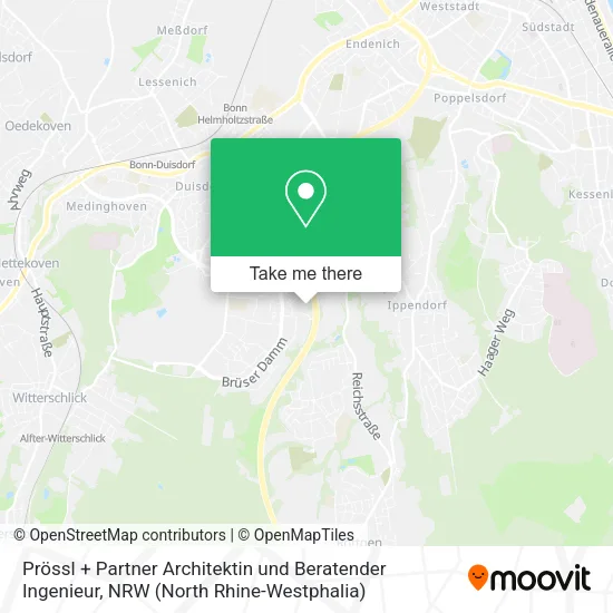 Карта Prössl + Partner Architektin und Beratender Ingenieur