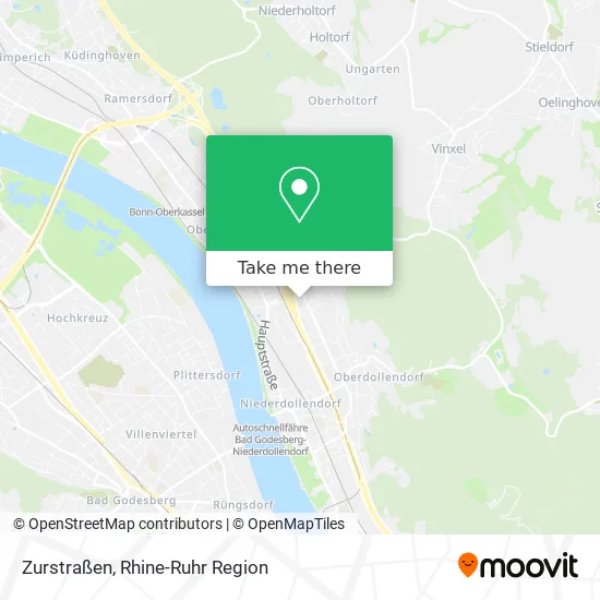 Карта Zurstraßen