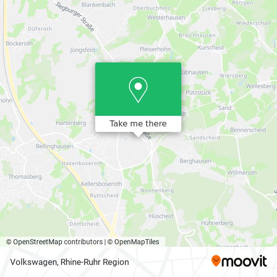 Volkswagen map