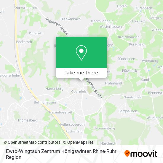 Ewto-Wingtsun Zentrum Königswinter map