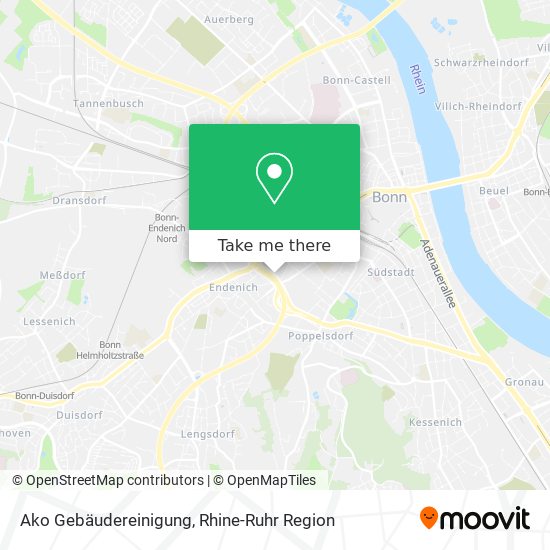 Ako Gebäudereinigung map