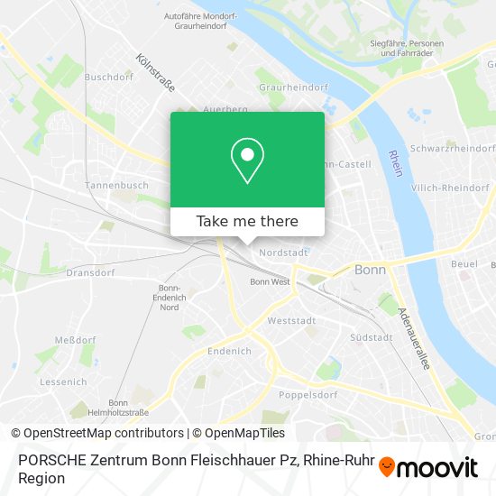 PORSCHE Zentrum Bonn Fleischhauer Pz map