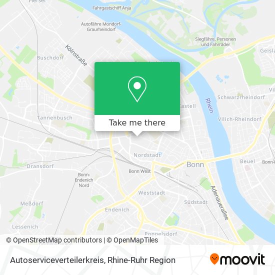 Autoserviceverteilerkreis map