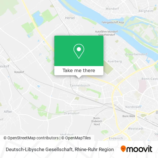 Deutsch-Libysche Gesellschaft map