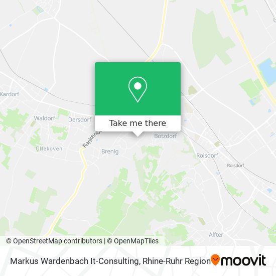 Markus Wardenbach It-Consulting map