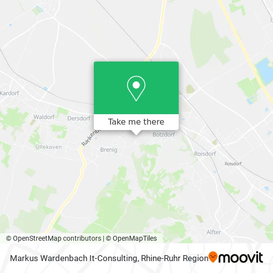 Карта Markus Wardenbach It-Consulting