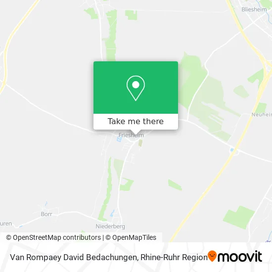 Карта Van Rompaey David Bedachungen