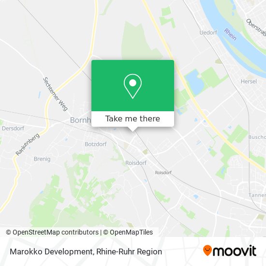 Marokko Development map