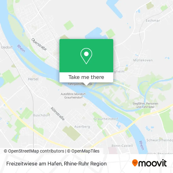 Карта Freizeitwiese am Hafen