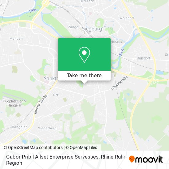 Gabor Pribil Allset Enterprise Servesses map