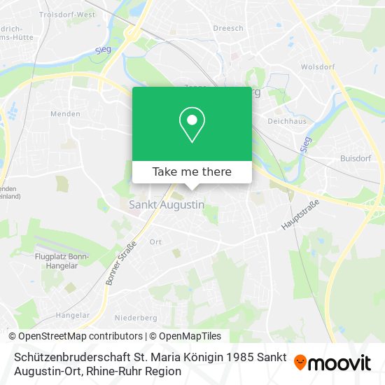 Schützenbruderschaft St. Maria Königin 1985 Sankt Augustin-Ort map