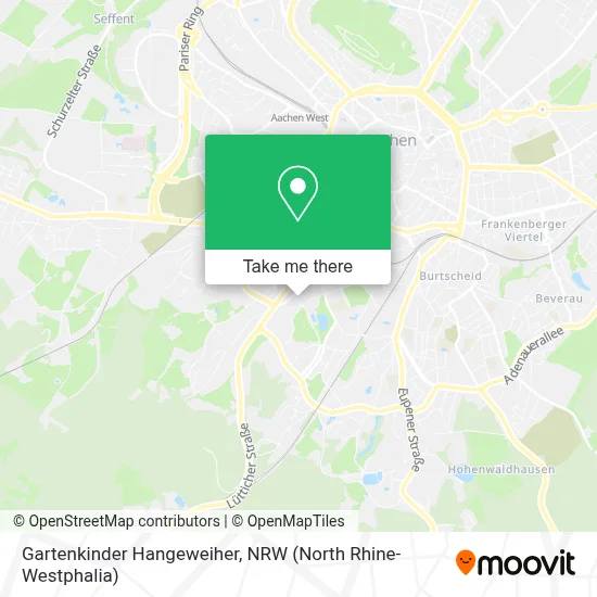 Gartenkinder Hangeweiher map
