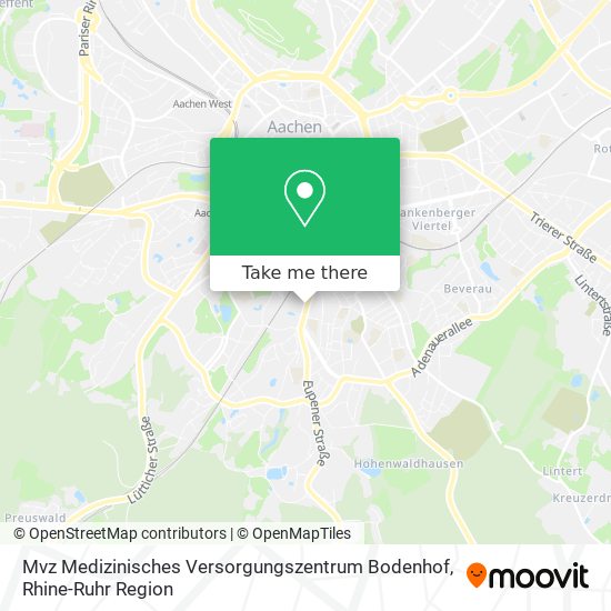 Mvz Medizinisches Versorgungszentrum Bodenhof map
