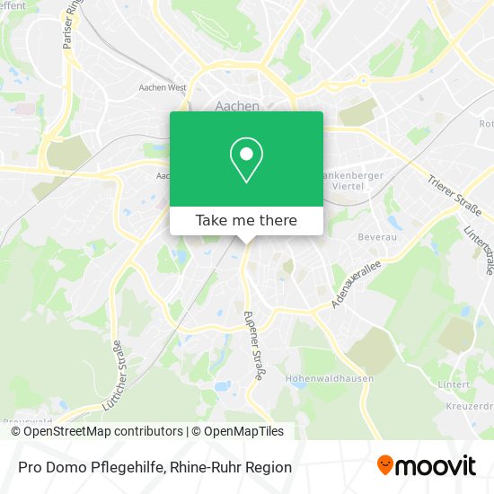 Pro Domo Pflegehilfe map