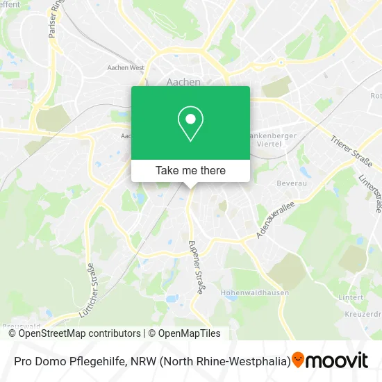 Карта Pro Domo Pflegehilfe