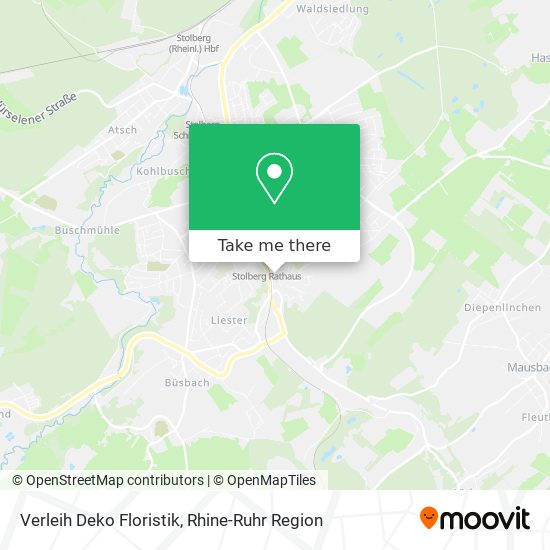 Verleih Deko Floristik map