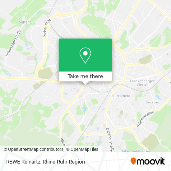 REWE Reinartz map