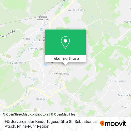 Förderverein der Kindertagesstätte St. Sebastianus Atsch map