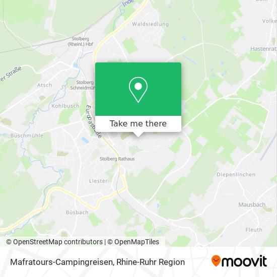 Mafratours-Campingreisen map