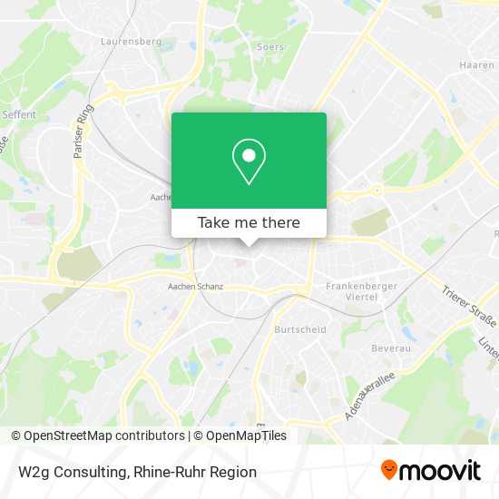 W2g Consulting map