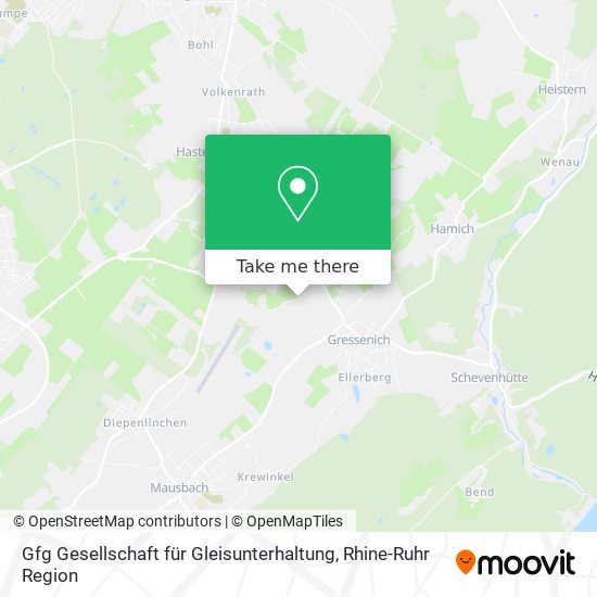 Gfg Gesellschaft für Gleisunterhaltung map