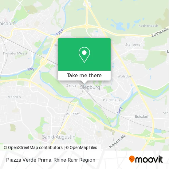 Карта Piazza Verde Prima