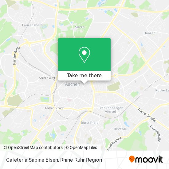 Cafeteria Sabine Elsen map