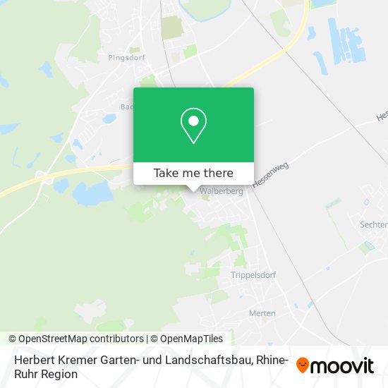 Herbert Kremer Garten- und Landschaftsbau map