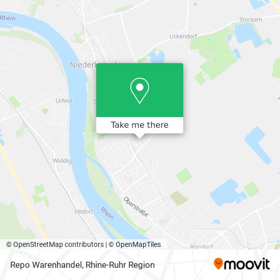 Repo Warenhandel map