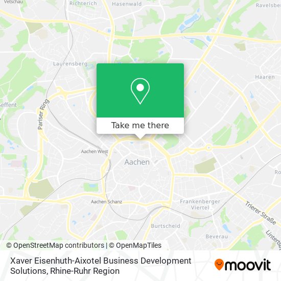 Xaver Eisenhuth-Aixotel Business Development Solutions map