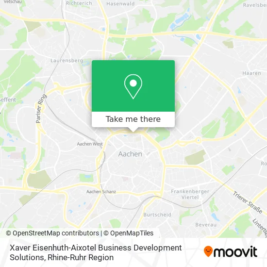 Карта Xaver Eisenhuth-Aixotel Business Development Solutions