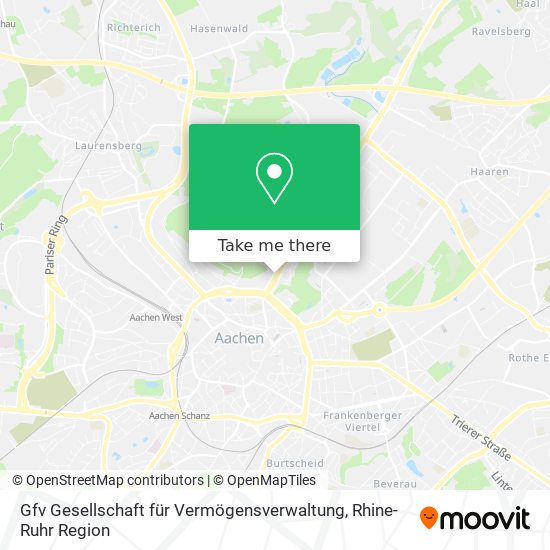 Gfv Gesellschaft für Vermögensverwaltung map