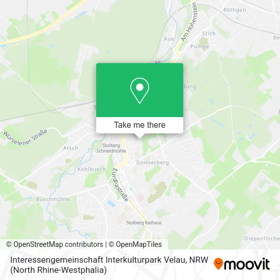 Карта Interessengemeinschaft Interkulturpark Velau
