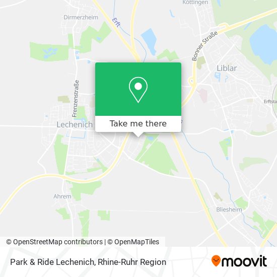 Park & Ride Lechenich map