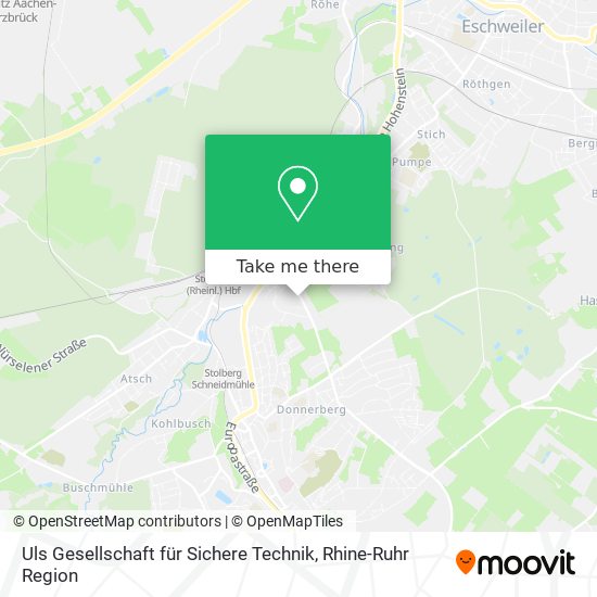 Uls Gesellschaft für Sichere Technik map