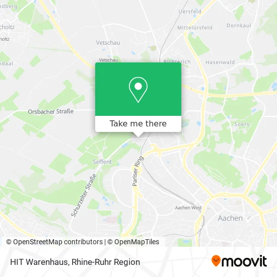 Карта HIT Warenhaus