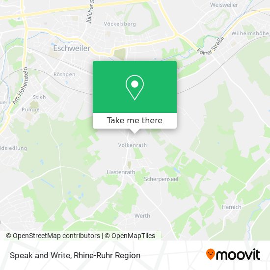 Speak and Write map