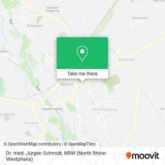 Карта Dr. med. Jürgen Schmidt