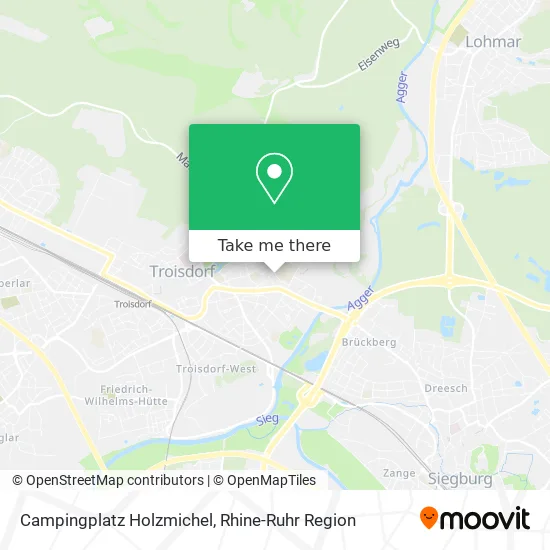 Карта Campingplatz Holzmichel
